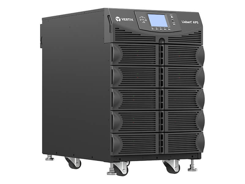 Common Framework Vertiv™ Liebert® APS Modular UPS, 5kVA – 20kVA N+1, Double Conversion Rack/Tower VRLA 208V UPS