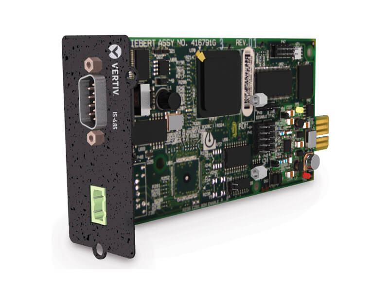 Common Framework Liebert® IntelliSlot™ 485 and Building Management System Interface Cards Common Framework Liebert® IntelliSlot™ 485 and Building Management System Interface Cards