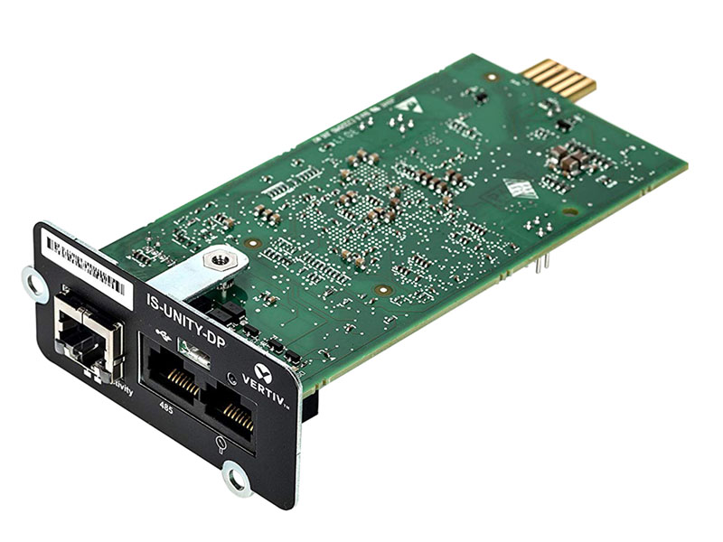 Common Framework Vertiv™ Liebert® IntelliSlot™ Unity Communications Card