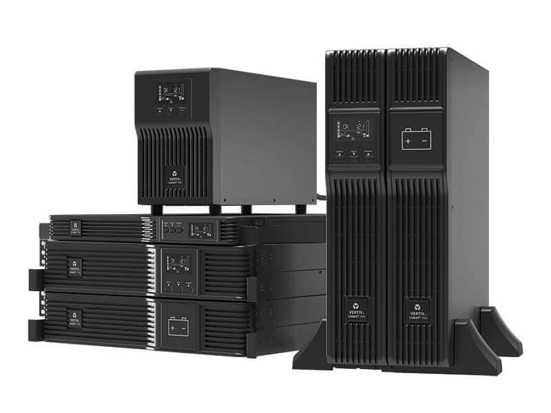 Common Framework Vertiv™ Liebert® PSI5 UPS, 750-5,000VA Line Interactive AVR, Mini Tower, 1U and 2U Rack/Tower